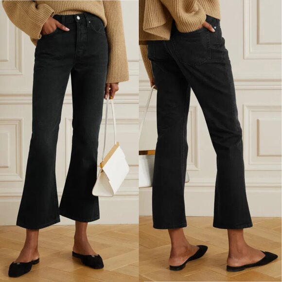 Toteme Denim - Toteme Cropped Kick Denim Jeans Size 24 NWT